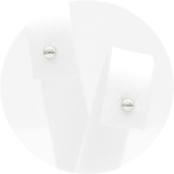 Ασημένια σκουλαρίκια μπίλιες 3.00mm